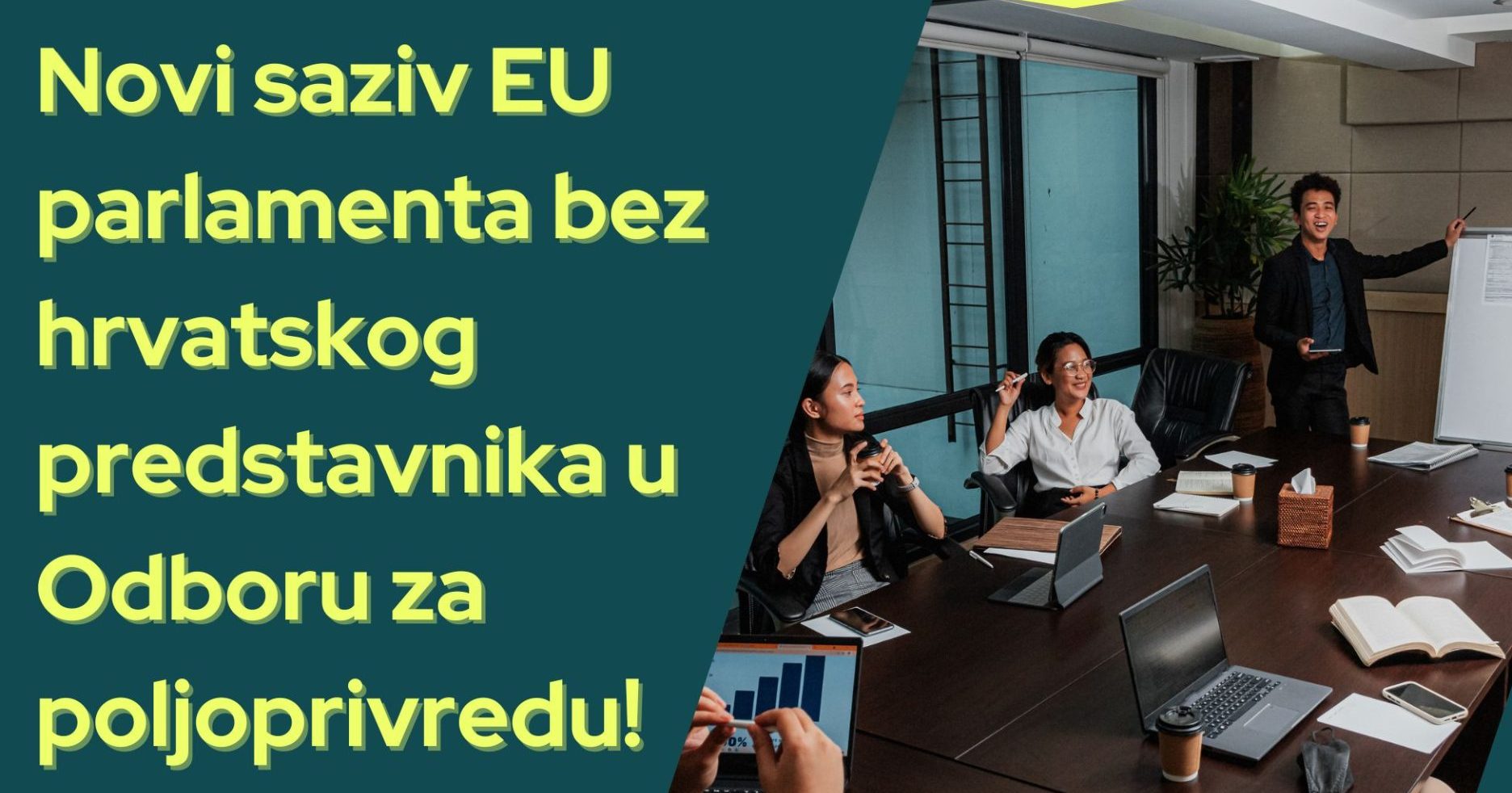 Izražavamo nezadovoljstvo što Hrvatska nema predstavnika u EU Odboru za poljoprivredu