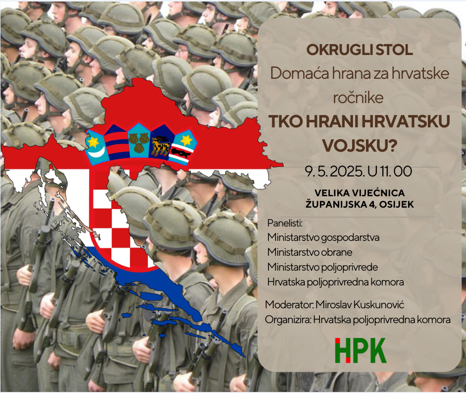 Okrugli stol – Tko hrani Hrvatsku vojsku